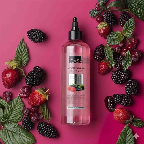 خل التوت الطبيعي من كازا يقضي على القشرة ويمنح شعر...