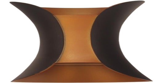 إضاءة أعلى وأسفل 10W/أصفر