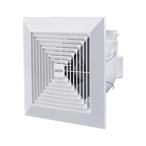 مروحة شفط للسقف مقاس 8"/10"/12" (30cm-20cm) خط واح...