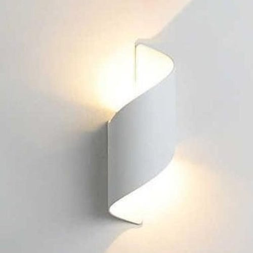 إضاءة حلزوني أسود-أبيض/أصفر