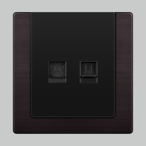 فيش L7 كمبيوتر + تلفون اسود