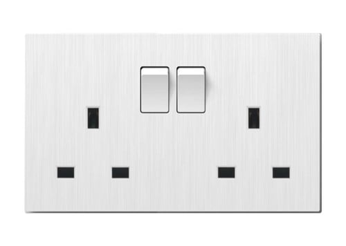 فيش S7 13A مزدوج + مفتاح