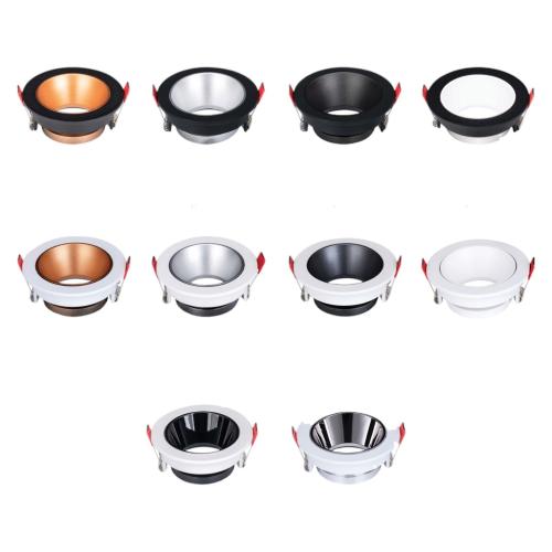 فريم مانع توهج دائري 75 مم — ألمنيوم Die-Casting،...