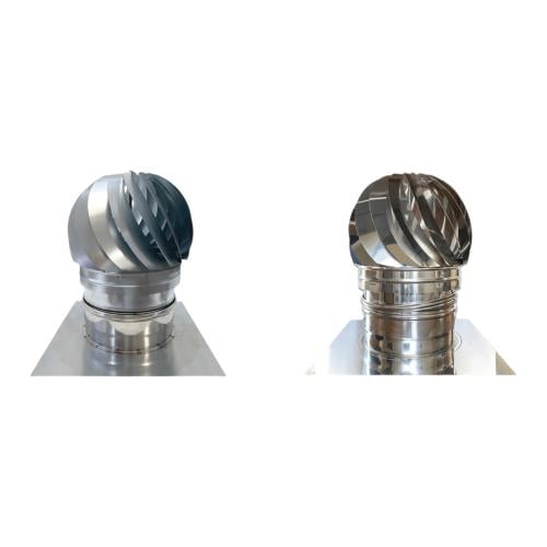 مروحة هوائية للسقف تعمل بالرياح — قاعدة 495×495 مم...