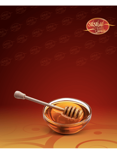 علبة عسل سلسبيل الضيف الطبيعي النقي 475 جرام