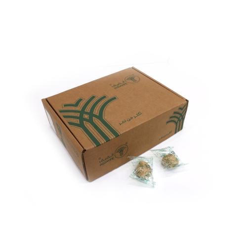 كرتون تمرية محشوة بالطحينة ومغطاه بالسمسم 1 كيلو