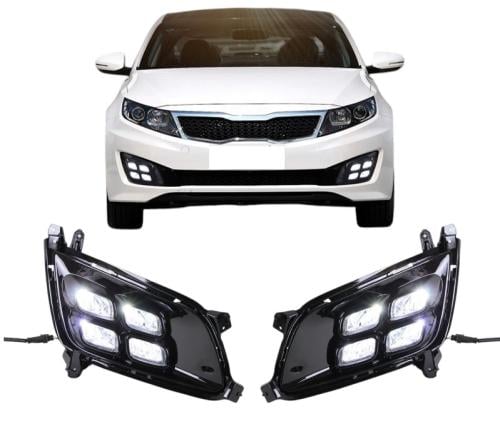LED fog light set Optima 2014-2015 Blackberry