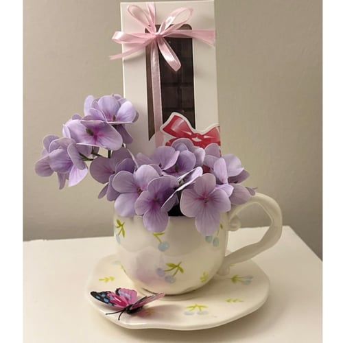 كوب الرفاهية بالشكولاتة