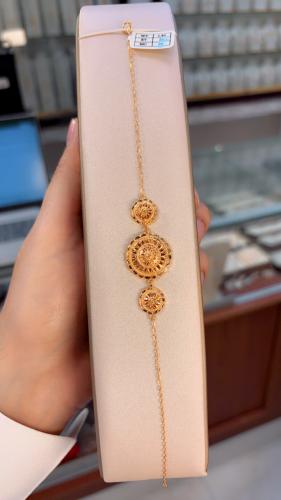 اسوارة ذهب صافي عيار 21