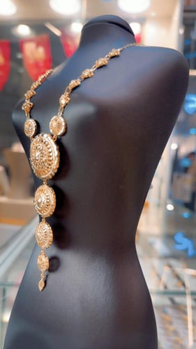 كرسي جابر 4 ادوار ذهب صافي عيار 21