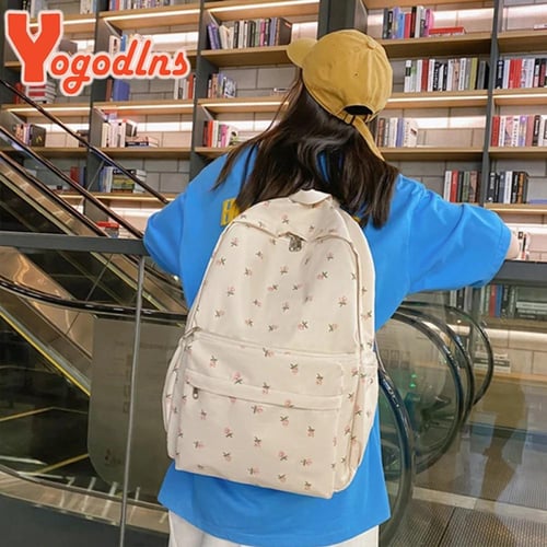حقيبة ظهر نسائية مقاومة للماء من نايلون بتصميم الأ...