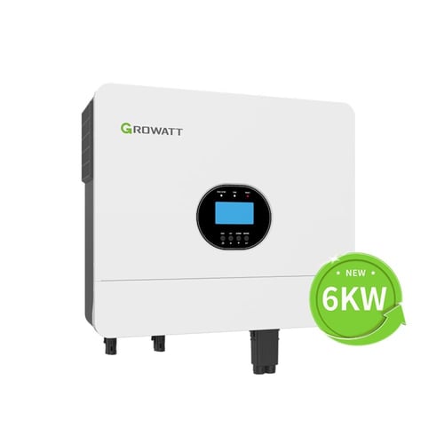 GROWATT محول طاقة شمسية هايبرد 48 فولت انفيرتر 6kw...