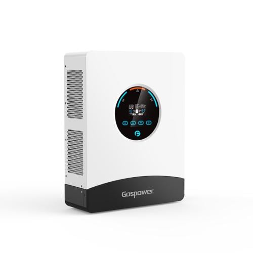 Gospower محول طاقة شمسية هايبرد 24 فولت 4kw قدرة 1...