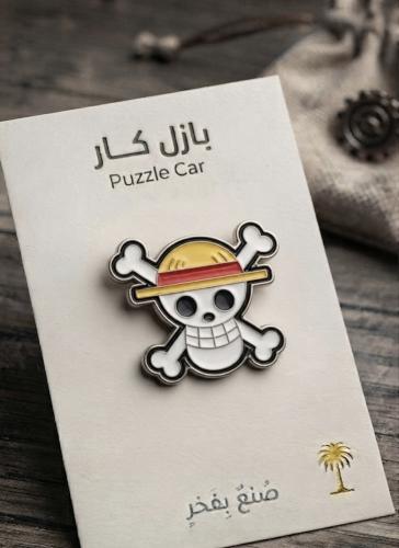 ملصق معدني وان بيس one piece