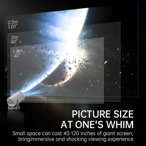 جهاز عرض صغير محمول يعمل بنظام أندرويد 11 ، يدعم 4...