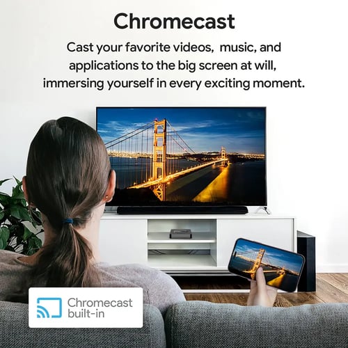 الإصدار العالمي Smart TV Box Android13 Allwinnerh3...