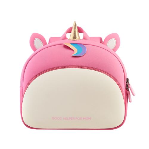 حقيبة ظهر صغيرة للأطفال بتصميم اليونيكورن بالشكل المربع - Square Unicorn Small Kids Backpack