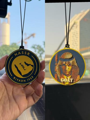 تعليقة النصر + رونالدو بالشماغ