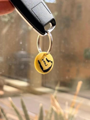 ميدالية مفاتيح لنادي النصر 💛