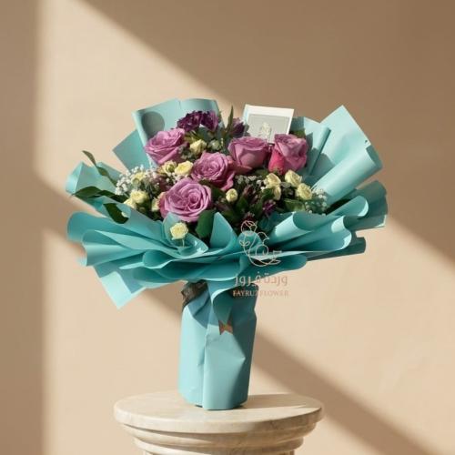 بوكيه ورد وفاء Bouquet of loyalty