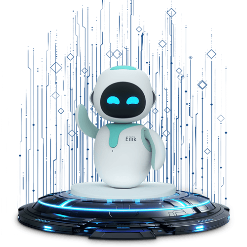 روبوت إيليك الازرق Eilik-Blue