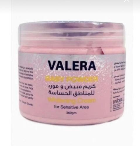 Whitening and nourishing cream for sensitive areas