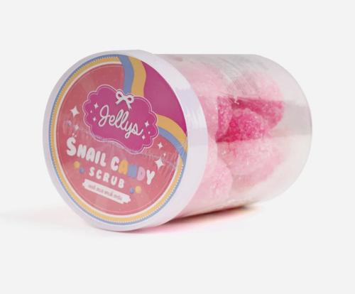 Candy scrub exfoliant for the skin and body