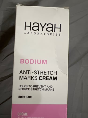 Bodyam. Cream for tummy cracks after childbirth or...