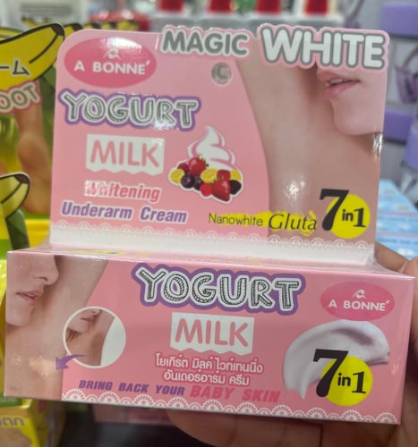 Whitening cream and deodorant for armpits, Thai