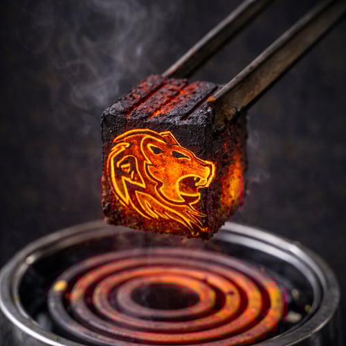 5 كرتون فحم هولندي مكعبات 10 كيلو - مقاس 26mm