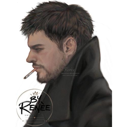Chris redfield - Post Card