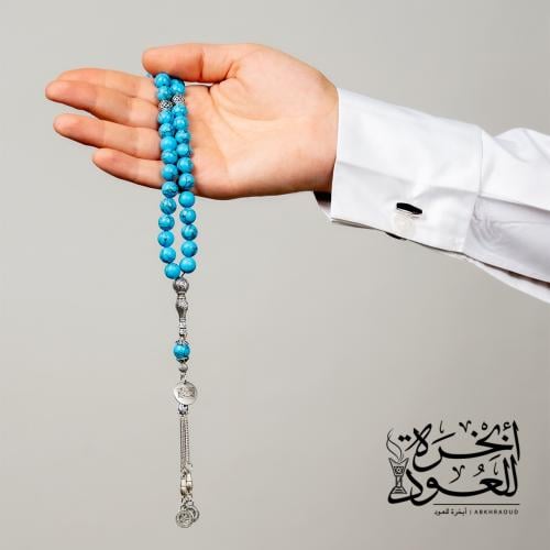 مسباح حجر فيروز أفريقي (معالج)