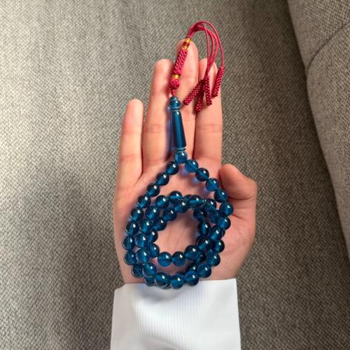 سبحة بكلايت ازرق مع تفصال