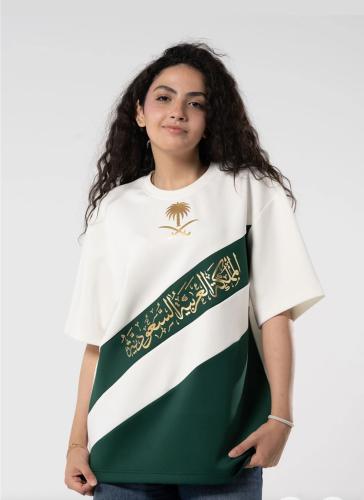 تيشرت بسيفين ونخله | اليوم الوطني 96