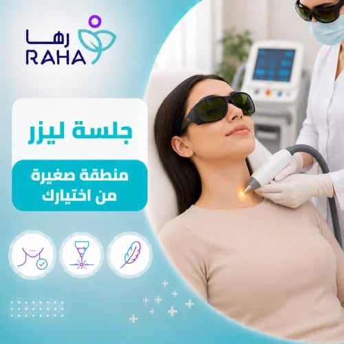 Laser treatment for a small area (underarms, bikin...