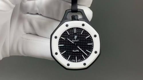 ساعة سواتش رويال اي بي | watch Swatch & AP Royal P...