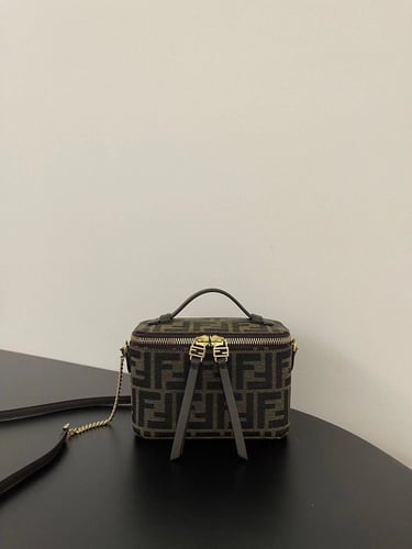 Fendi FF Jacquard Mini Crossbody Bag |شنطه فيندي م...