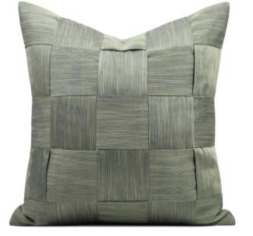 Cushions in olive color