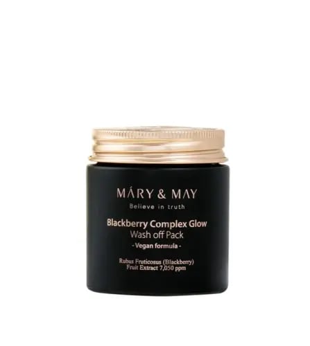 ماري آند ماي – ماسك التوت الأسود لتوهج البشرة 125...