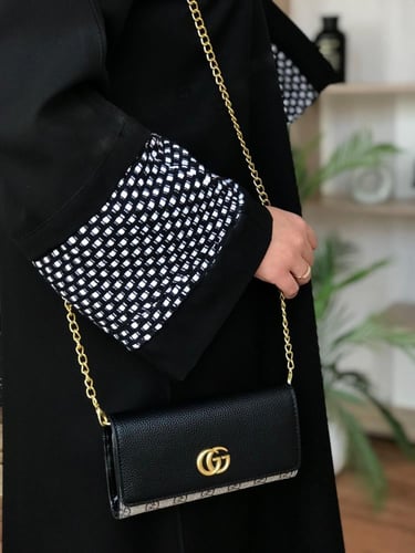 شنطة كتف قوتشي شولدر - أسود