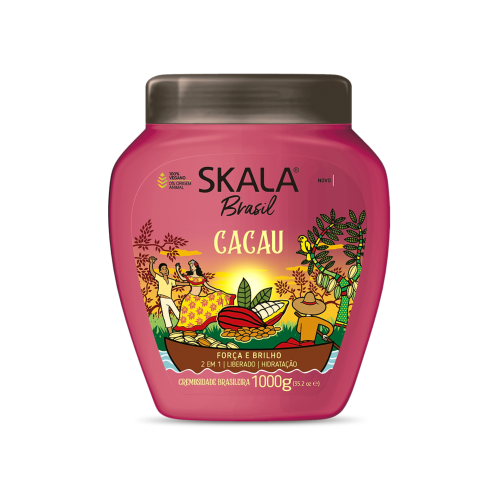 سكالا برازيل كريم الكاكاو للعناية وترطيب الشعر - 1...