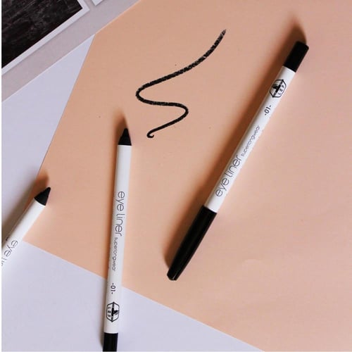 ليف قلم كحل شمعي طبي ثابت | BLACK 01