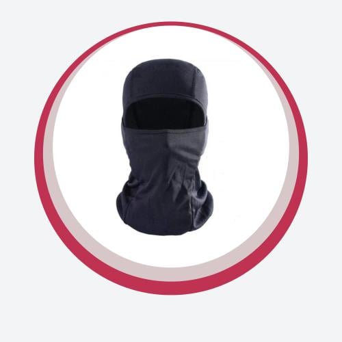 غطاء حماية وجه ورأس متعدد المسامات