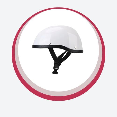 خوذة دباب ابيض