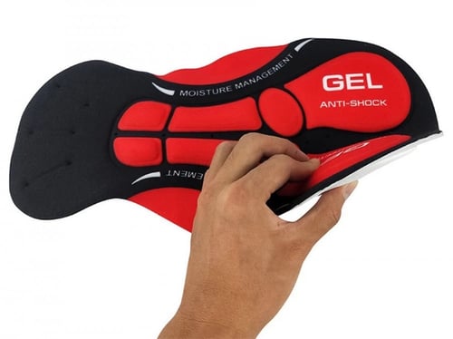 شورت رياضي مبطن لدراجة هوائية ببطانة سيلكون 5D