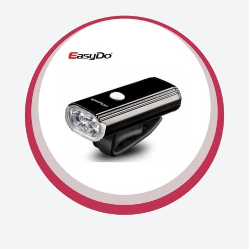 انارة دراجة هوائية قوية EasyDo أمامية 1000 لومين