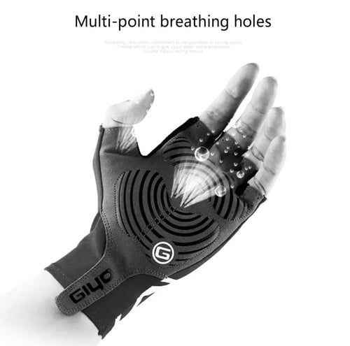 قفاز دراجة هوائية مريح مبطن