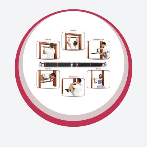 عقلة رياضية متعددة الاستخدامات مع مقابض مريحة