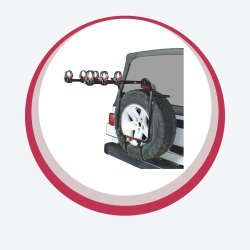 حامل دراجات خلفي للجيب مع قواعد تثبيت آمنة تايواني