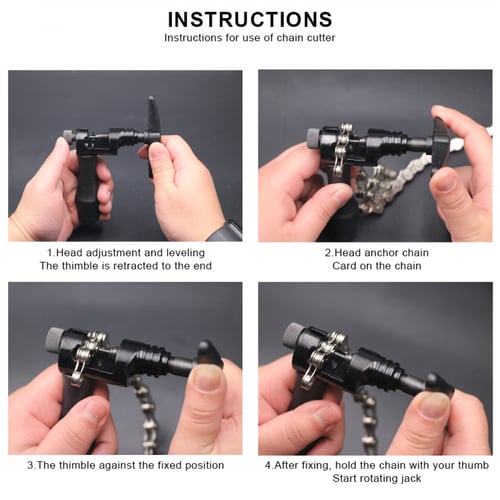 اداة لفتح مسمار حلقات الجنزير